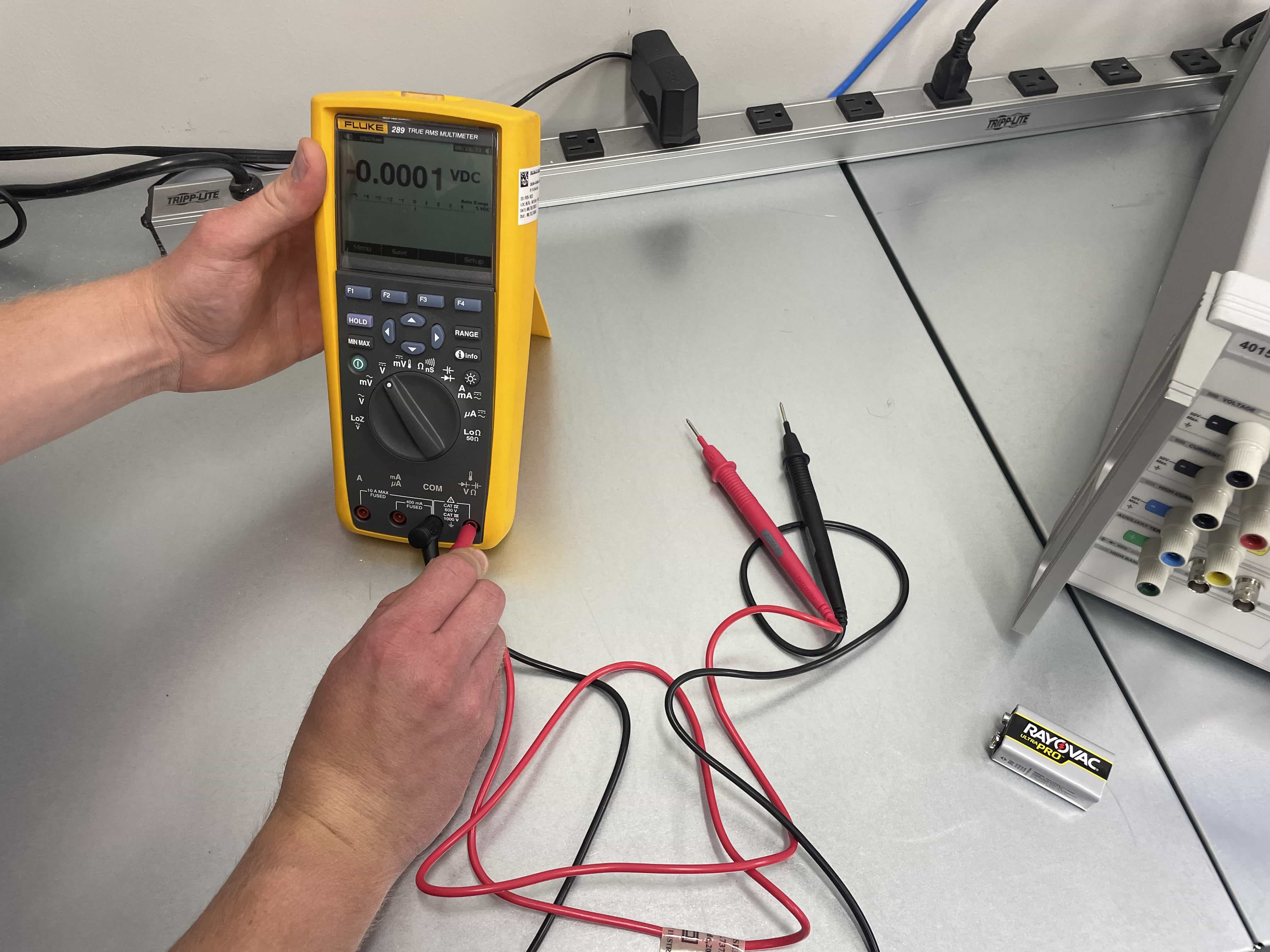 How to Use a Multimeter - Connect the Test Leads to the Multimeter