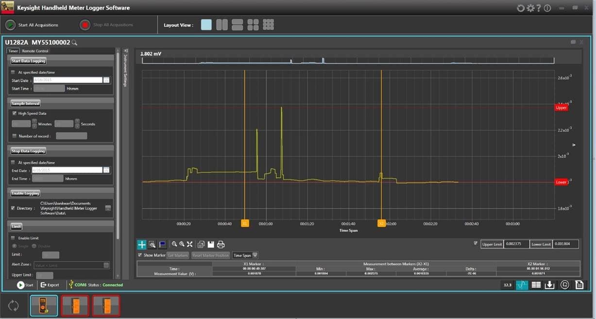 Multimeter Data Output - Software Integration