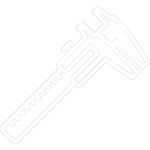 caliper icon white